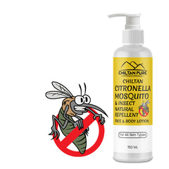 Citronella Mosquito Natural Repellent Body Lotion – Works against mosquito, Eliminate infections, Contain Anti-inflammatory properties – 100% natural 150ml