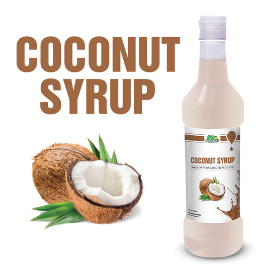 Coconut Syrup – Rich, Creamy & Naturally Sweet Exotic Drink for Hydration