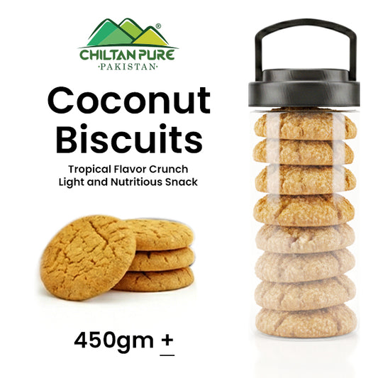 Coconut Biscuit Cookies / Made With Organic Desi Butter, Bakery Biscuit