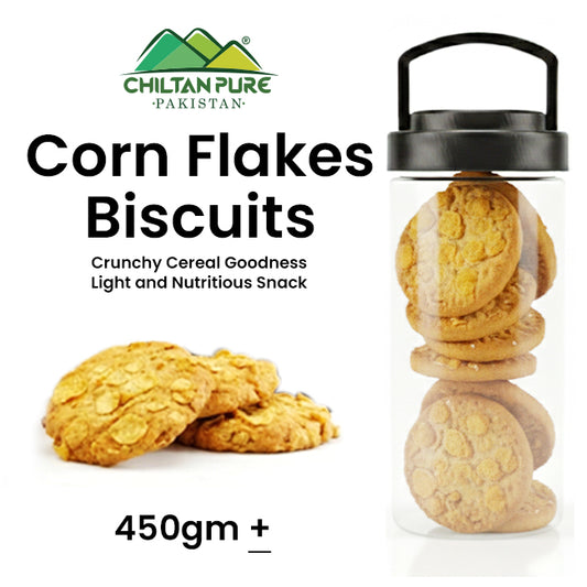 Corn Flakes Biscuit Cookies / Made With Organic Desi Butter, Bakery Biscuit