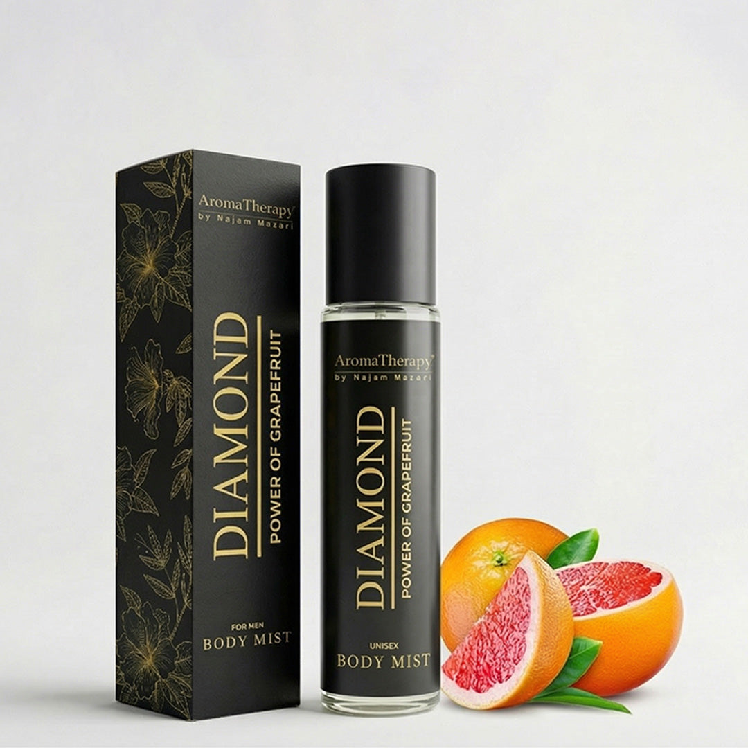 Diamond Natural Body Mist - Made With Grapefruit - Unleash the Mysterious You (Bright crystal)