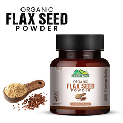 Flaxseed Powder – Flex Seed Improves Cholesterol, Lower Blood Pressure, High in Dietary Fiber & Loaded with Nutrients