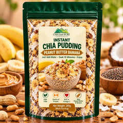 Instant Chia Pudding – Peanut Butter banana – 200g