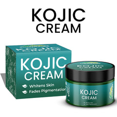 Kojic Cream – Affordable and quality body lotion cream, prevents hyperpigmentation, fades dark spots, treats melasma, minimizes discoloration – 100% pure organic 50ml