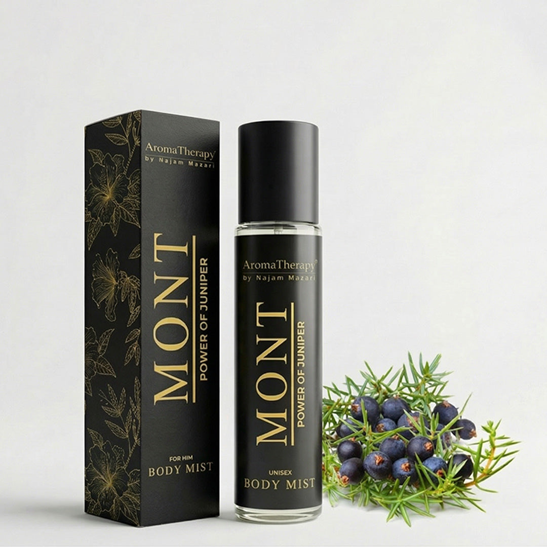 Mont Natural Body Mist - Made With Juniper - Aroma that Defines You (Mont Blanc)