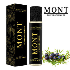 Mont Natural Body Mist - Made With Juniper - Aroma that Defines You (Mont Blanc)