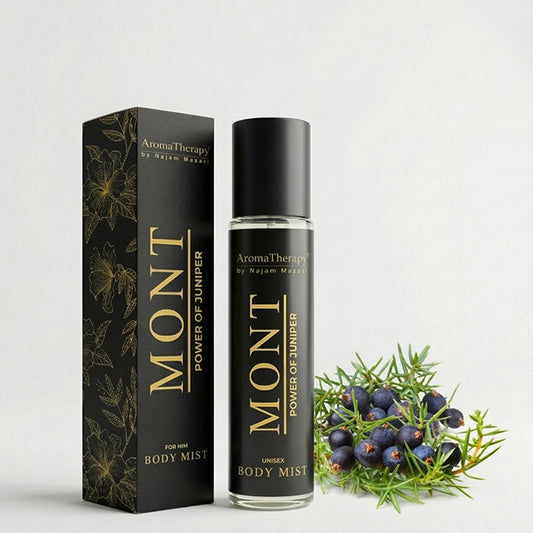 Mont Natural Body Mist - Made With Juniper - Aroma that Defines You (Mont Blanc)