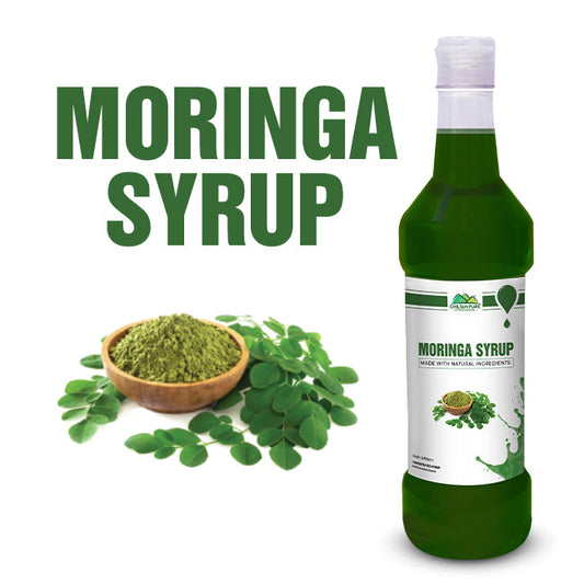 Moringa Syrup / Sherbet - Energized Your day with Nature’s Green Superfood Pure Oleifera Leaves Extract