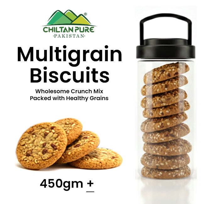 Multi Grain Biscuit / Multi Grain Cookies / Made With Organic Desi Butter, Bakery Biscuit