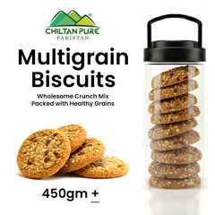 Multi Grain Biscuit / Multi Grain Cookies / Made With Organic Desi Butter, Bakery Biscuit