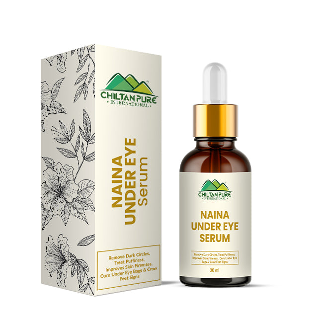 Naina Under Eye Serum – For Firm Delicate Skin, Support firm refreshed look – Reduce fine lines, Dark circles & Puffiness (100% result)