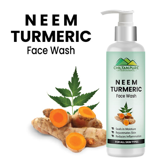 Neem & Turmeric Face Wash – Get Purifying Skin With Blend Of Pure Botanical Extracts