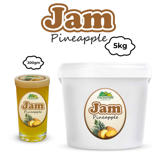 Pineapple Jam - Sweet , tangy , and irresistibly delicious A tropical delight for the perfect sunny breakfast