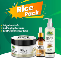 Rice Pack - Removes Dead Skin Cells, Lighten Scars & Reduce Dullness