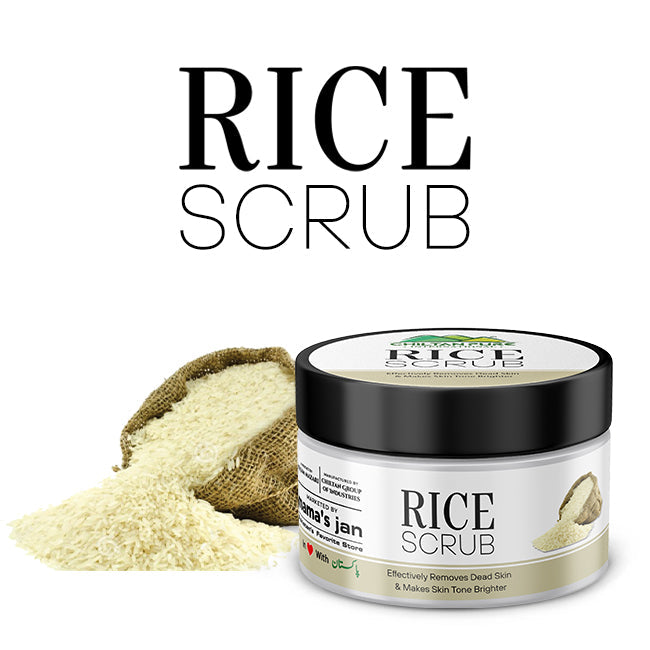 Process Rice Scrub Rice Face & Body Scrub 🌾 Exfoliating Facial Scrub Formulated With Rice ...