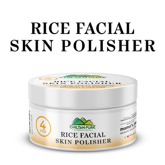 Rice Skin Polisher – Hydrates Skin, Anti-Aging, Delivers moisture, Boosts Blood Flow, Exfoliates Dry & Flaky Skin