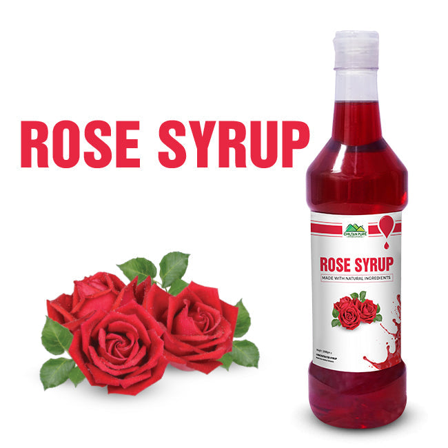 Rose Syrup – Refreshing Floral Sweetness for Shakes, Smoothies & Beverages