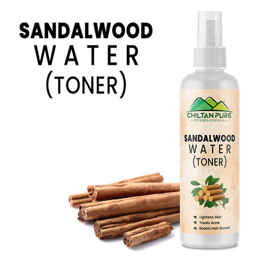 Sandalwood Water – Removes Sun Tan, Dark Spots, Acne & Blackheads [Toner] [صندل]