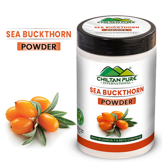 Sea Buckthorn Powder – Shop now for a healthy life style, Boosts immunity, Improves eye sight ,Prevents heart disease – 100% pure organic