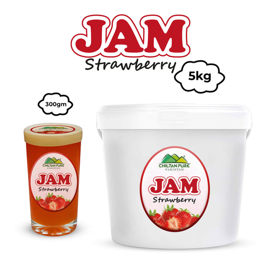 Strawberry Jam - Pure strawberry bliss in every bite, makes your toast perfect every time