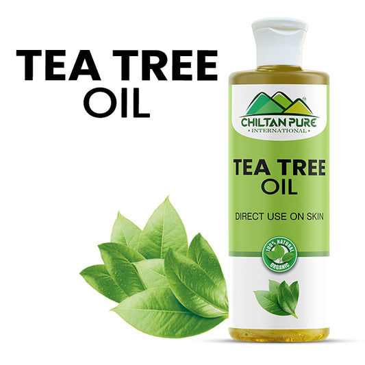 Tea Tree Oil - Used for skin nails, reduces redness, swelling Soothes skin 100% pure organic [Infused]