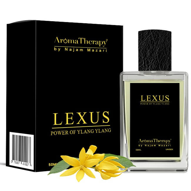 Lexus Natural Perfume - Infused with ylang-ylang for an exotic fragrance in every spray