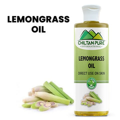 Lemongrass Oil - Contains purifying properties, perfect for skin care, removes impurities, only for skin body 100% pure organic [Infused]