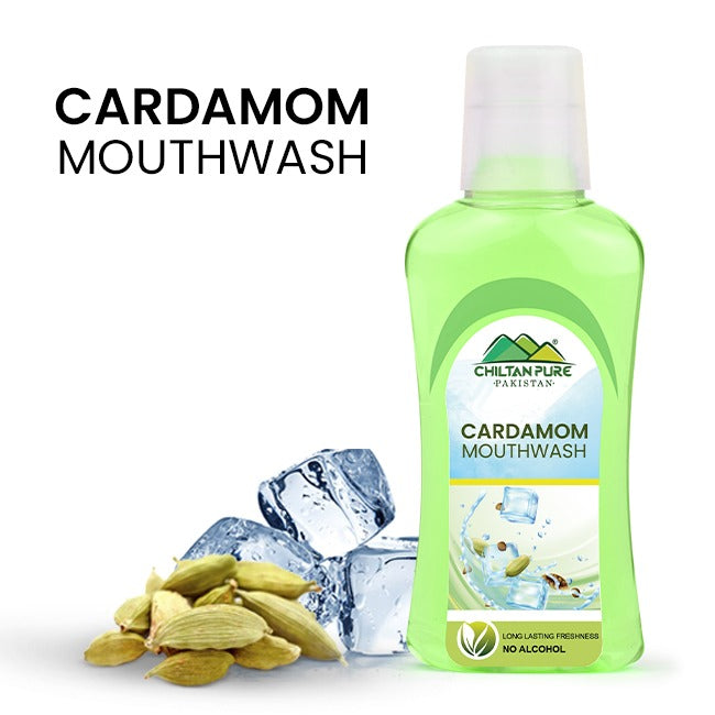 Cardamom Mouthwash - Removes Bad Odor, Refreshes Breath, & Fights Germs