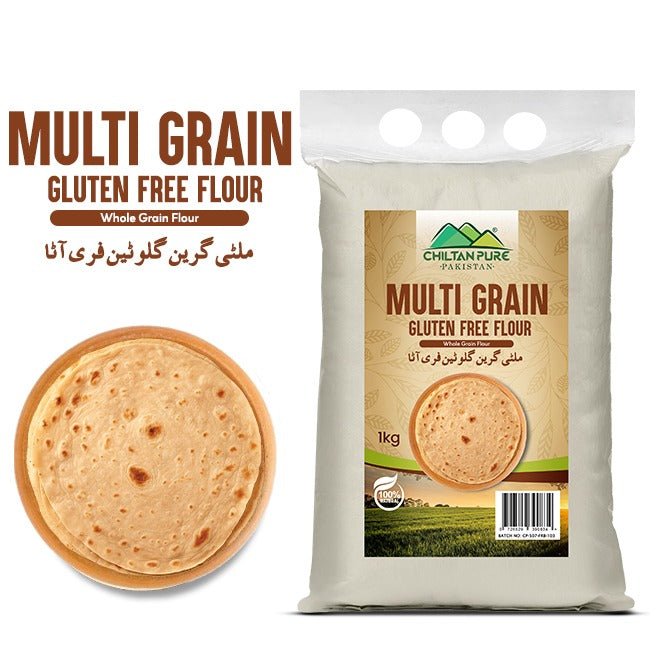 Multi Grain - Glutan Free Flour (ملٹی گرین آٹا) / 1kg