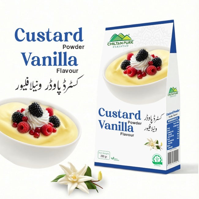 Custard Powder Vanilla / کسٹرڈ پاؤڈر ونیلا / Weight 285gm±