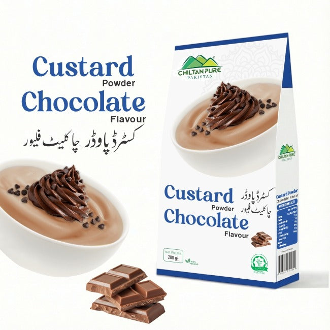 Custard Powder Chocolate / کسٹرڈ پاؤڈر چاکلیٹ / Weight 285gm±