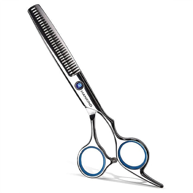 Silver 6.5” Hair Thinning Scissors with Adjustable Screws