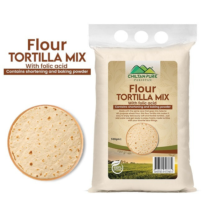 Flour Tortilla Mix / فلور ٹارٹیلا مکس / Gross Weight 500gm±