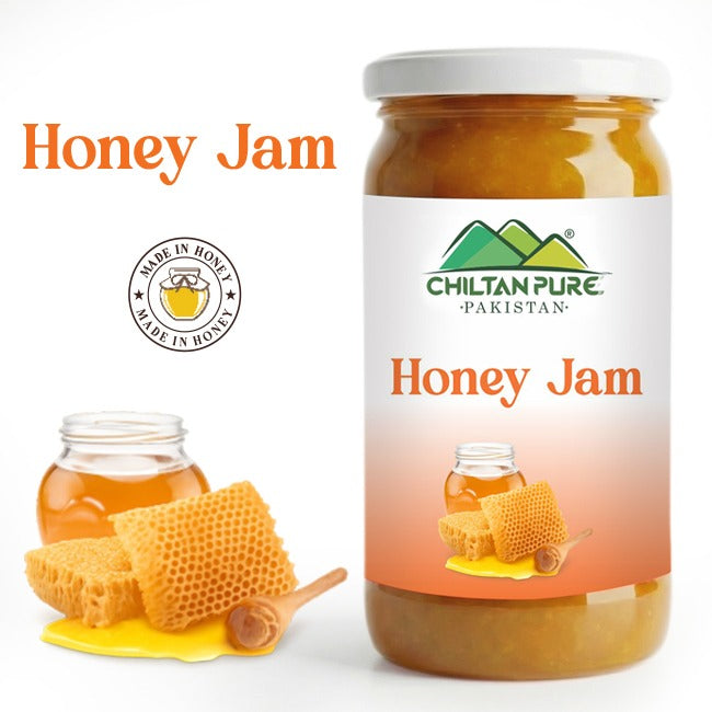 Honey Jam (Made in Honey) / شہد جام / Glass packaging / 630gm