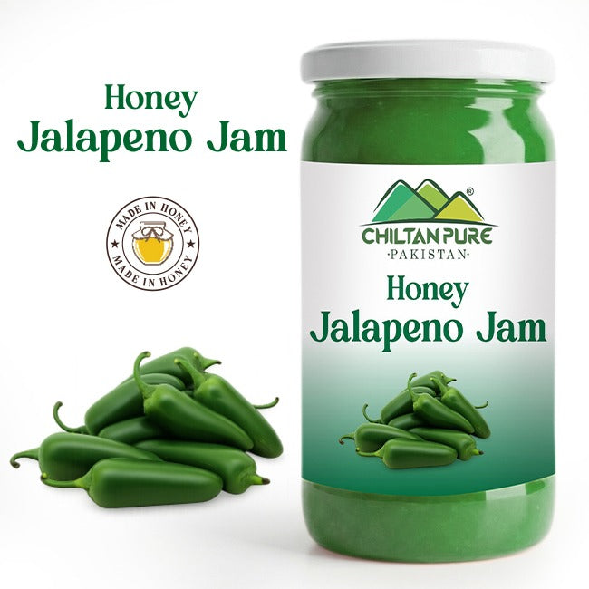 Jalapeno Jam (Made in Honey) / جالپینو جام / Glass packaging / 630gm
