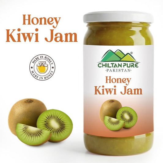 Kiwi Jam (Made in Honey) / کیوی جام / Glass packaging / 630gm