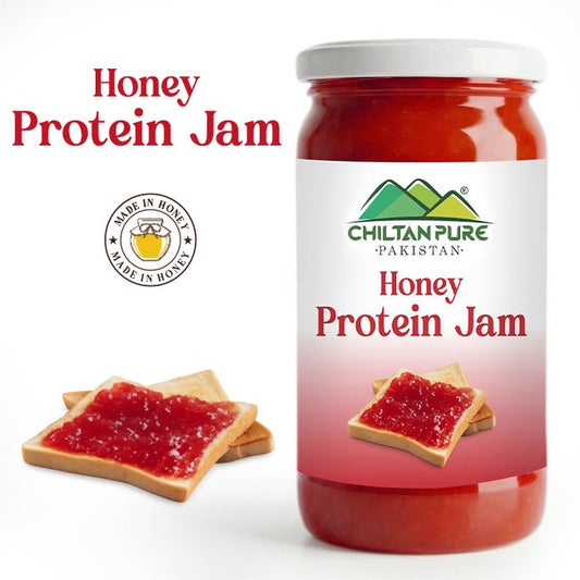 Protein Jam (Made in Honey) / پروٹین جام / Glass packaging / 630gm
