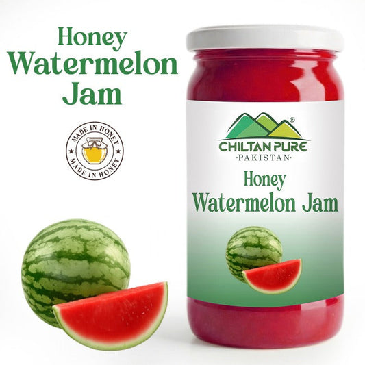 Watermelon Jam (Made in Honey) / تربوز جام / Glass packaging / 630gm