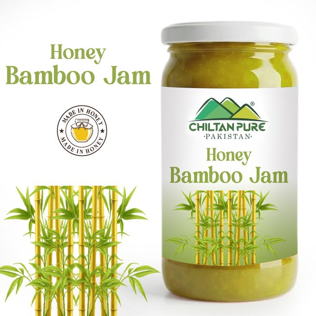 Bamboo Jam (Made in Honey) / بانس جام / Glass packaging / 630gm