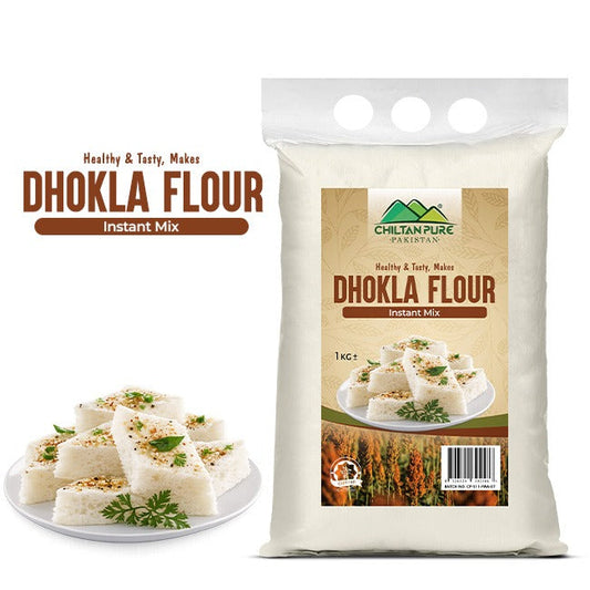 Dhokla Flour / ڈھوکلا آٹا / Dhokla Aata / Gross Weight 1KG