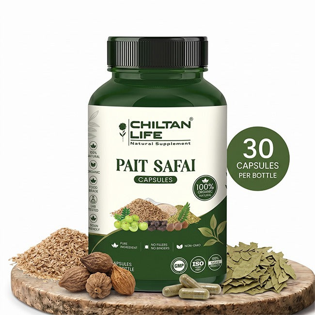 Pait Safai Capsule 100% Natural Pait Safai Tablets 30 Per Bottle 500mg