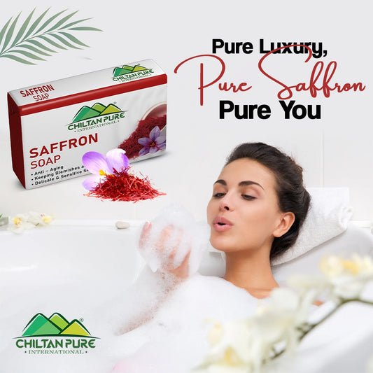 Saffron Soap - Anti-aging & Keeping Blemishes at Bay