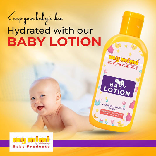 Baby & Kids Lotion - 24 Hours Hydration, Keeps Dryness Away, Nourishes & Protects Deeply