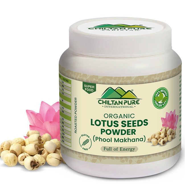 Lotus Seeds Powder – Phool Makhana (Fox Nut) پھول مکھانا - Immunity Booster & Enriched with Nutrients