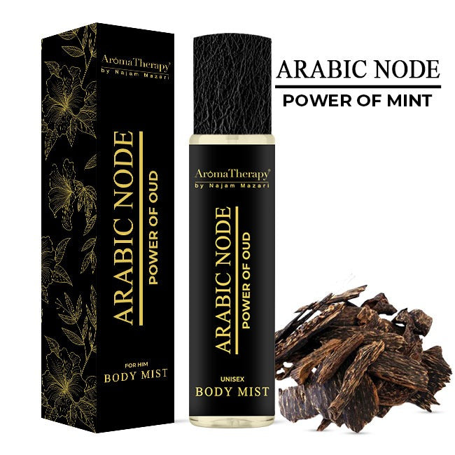 Arabic Node Natural Body Mist - Made With OUD - Perfect Aroma for You!!