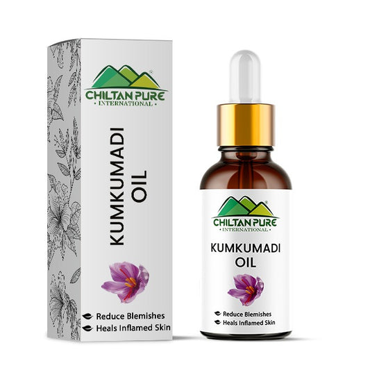 Chiltanpure Kumkumadi Oil – Deals with Hyperpigmentation, Acts as Natural Sunscreen & Promotes Skin Cell Regeneration 30ml