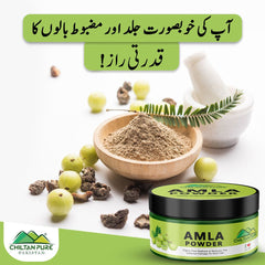 Amla Powder – Rich Source of Vitamin C, Power Pack for Hair & Skin [آملہ] 150gm