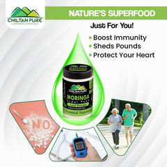 Moringa Powder - Wellness in Every Spoon , Nature's Multivitamin (small)