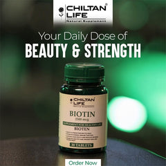 Biotin Tablets - 30 (2500mcg)