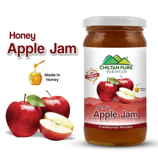 Apple jam (Made in Honey) / سیب جام / Glass packaging / 630gm